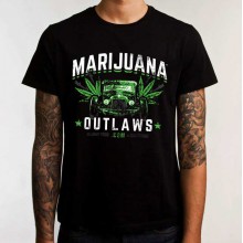 Marijuana Outlaws - Hot Rod- T-Shirt Marijuana Outlaws - Hot Rod- T-Shirt