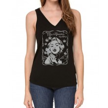 Marijuana Selfies - Marilyn- Woman's Tank Top Marijuana Selfies - Marilyn- Woman's Tank Top